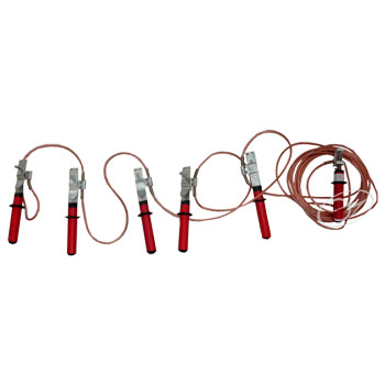 Заземление переносное ЗПЛ-1 с заземл. спуск. для ВЛ до 1кВ (70 кв. мм)